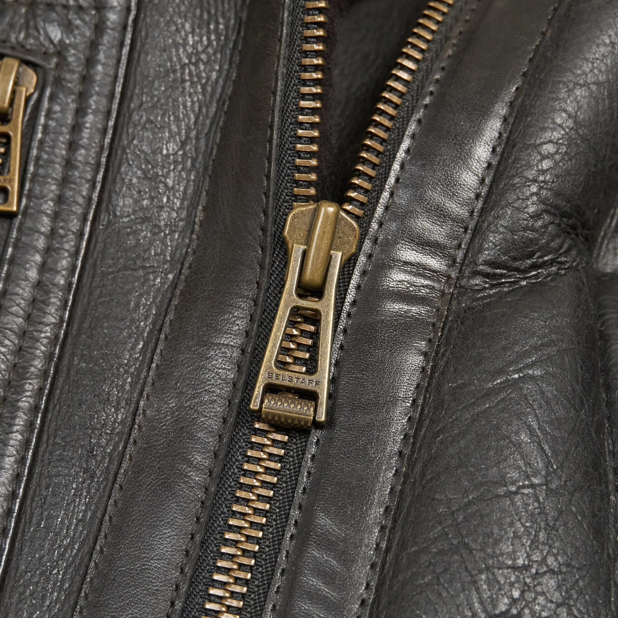 Belstaff Ladies Shearling Perfecto Danescroft Leather Jacket