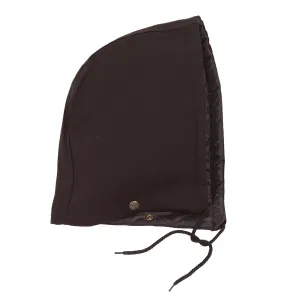 Berne Mens Black 100% Cotton Optional Snap-on Hood