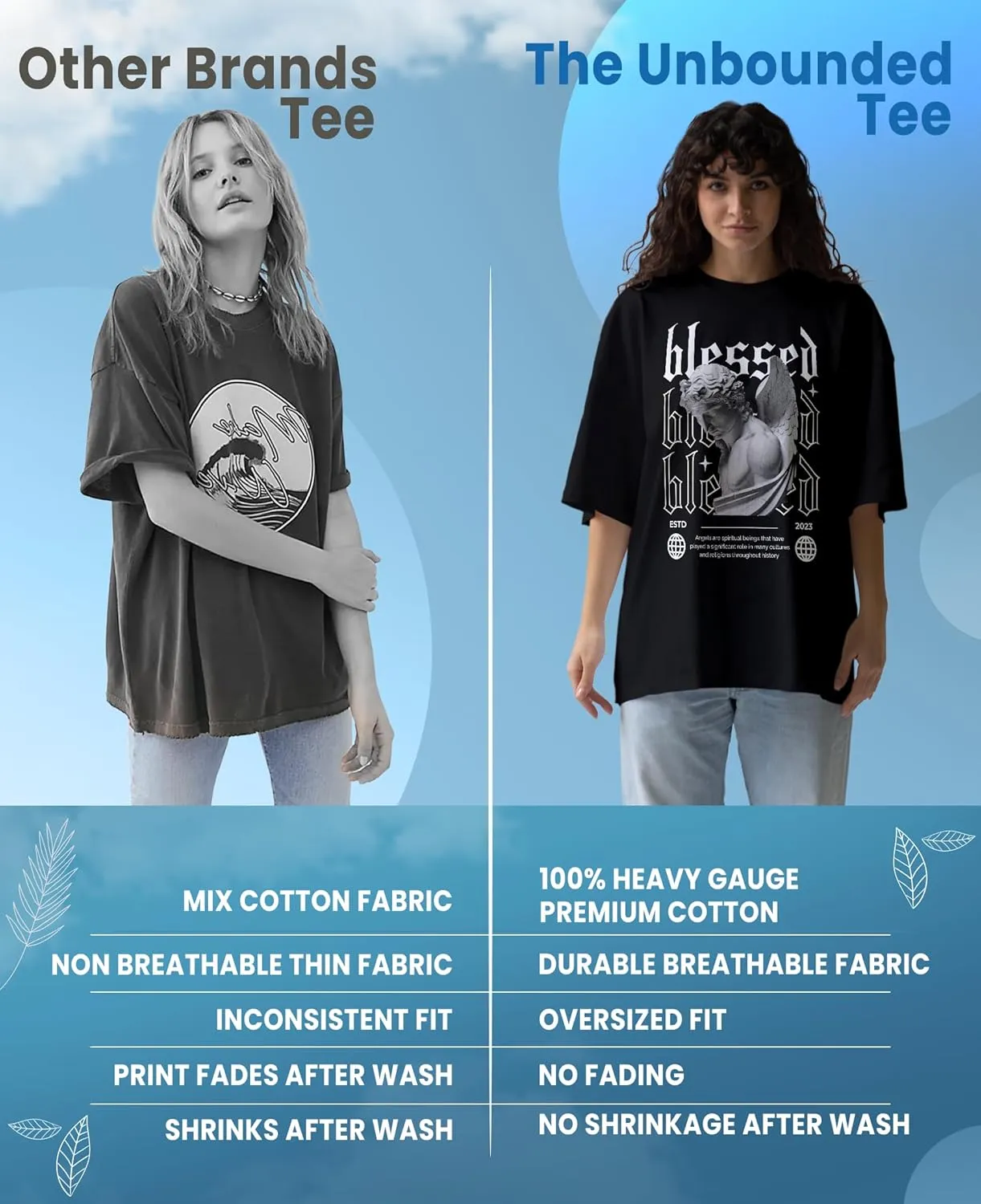 Hit Go Anime Oversized T-Shirts for Women, 100% Cotton T-Shirts, Perfect for Casual Wear & Gifting | WB.6.41