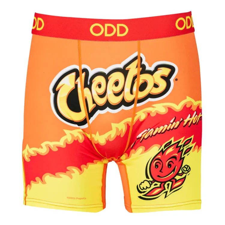 Odd Sox Flamin Hot Cheetos Men's Boxer Briefs 10199mbb