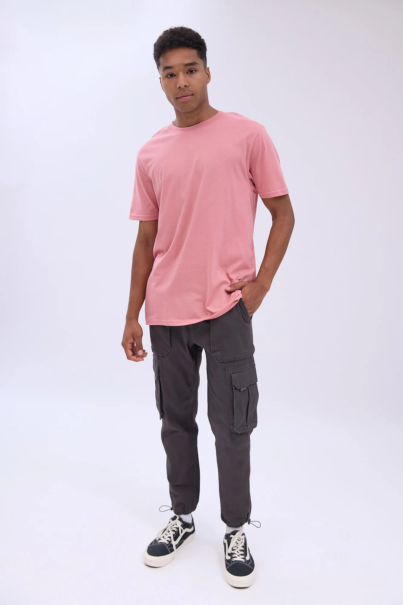 Relaxed Workwear Twill Pants