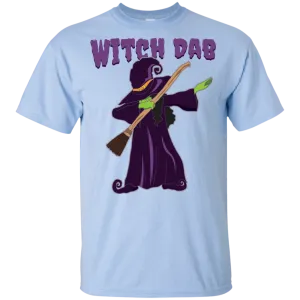 Trendy Witch Dab T-Shirt Halloween Tees (Boys)