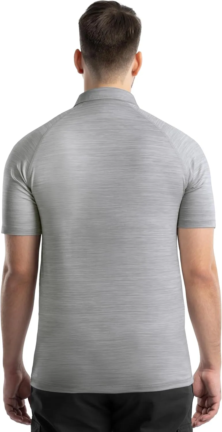 Wrangler Men's Performance Workwear Short Sleeve Polo Shirt
