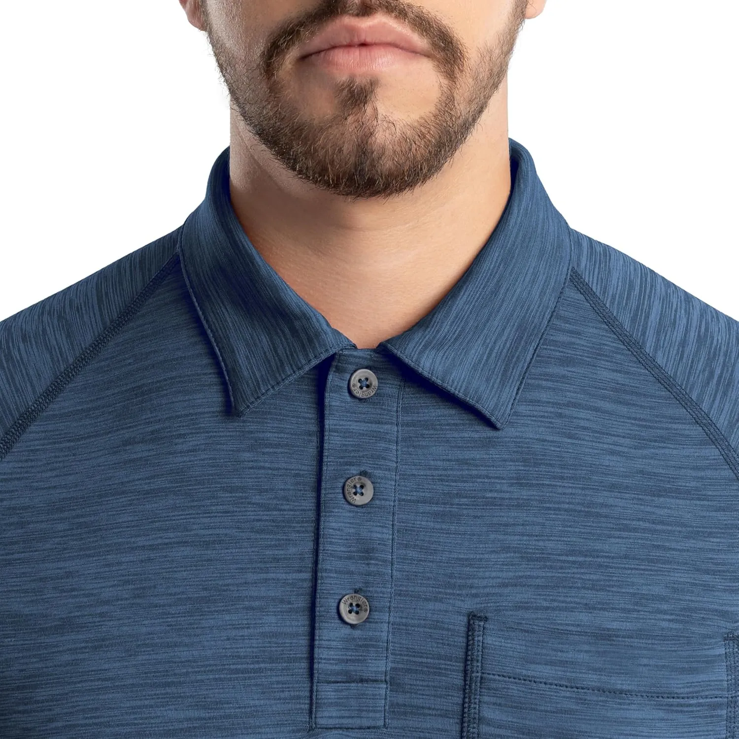 Wrangler Men's Performance Workwear Short Sleeve Polo Shirt