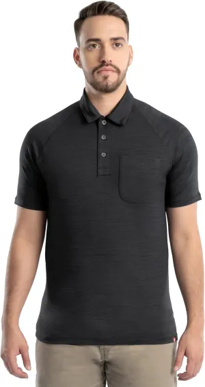 Wrangler Men's Performance Workwear Short Sleeve Polo Shirt
