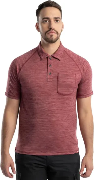 Wrangler Men's Performance Workwear Short Sleeve Polo Shirt
